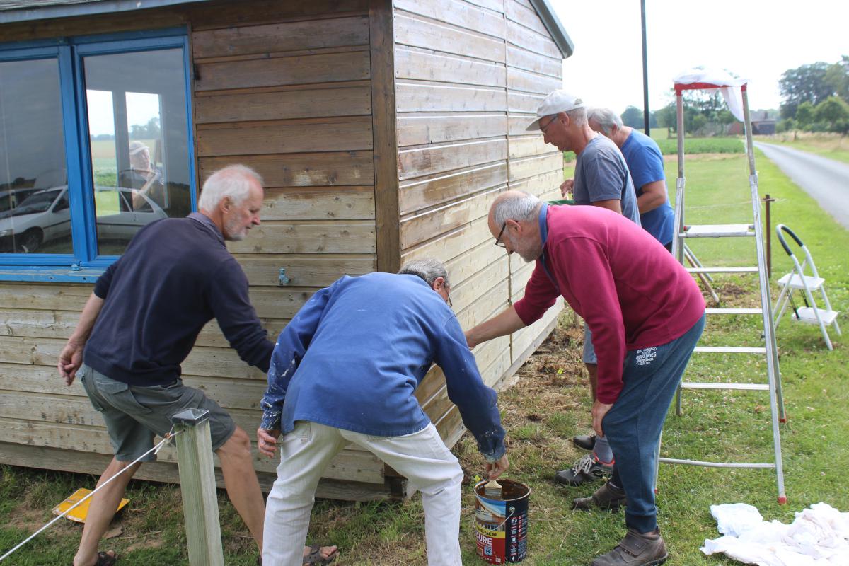 Rénovation de la cabane de terrain