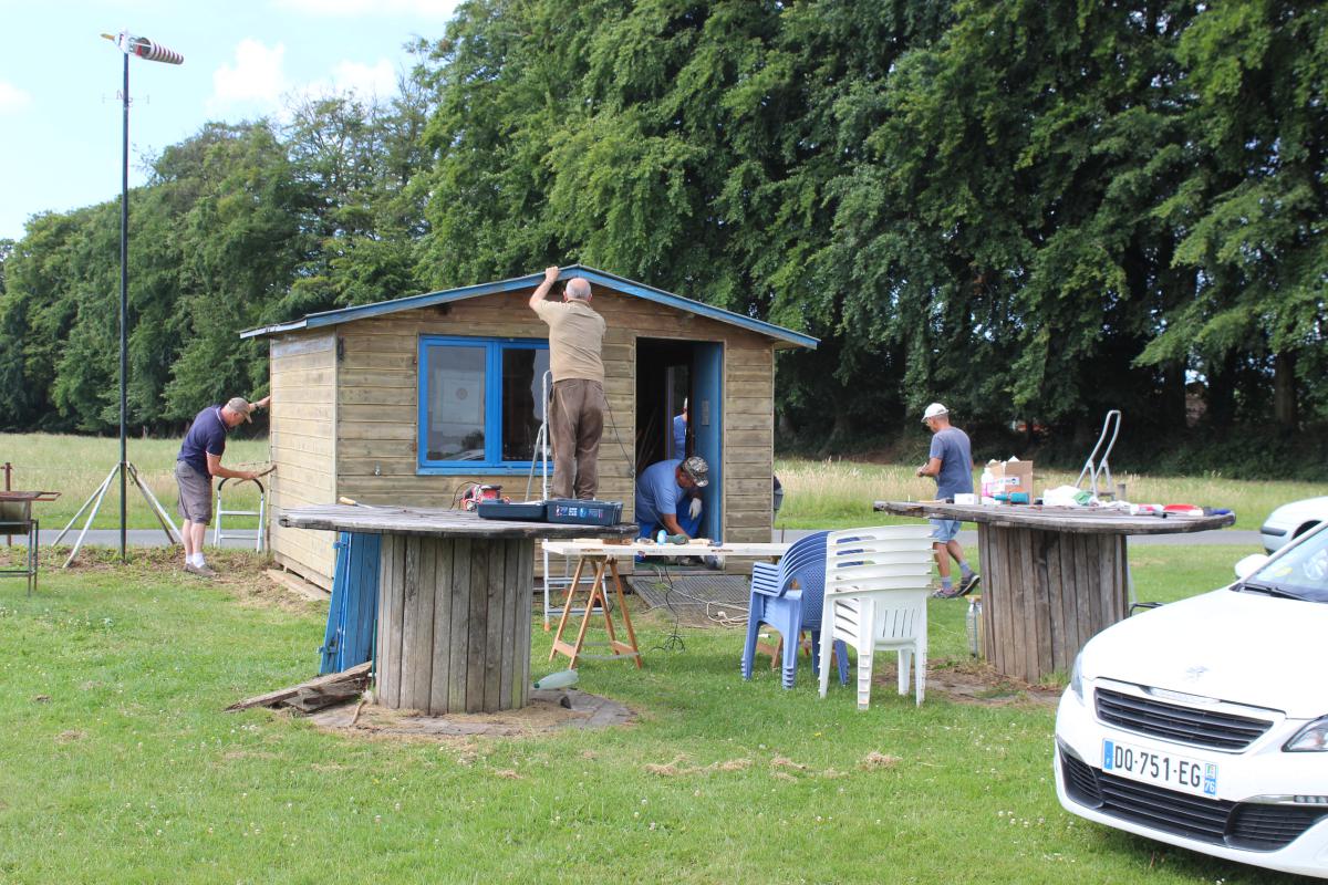 Rénovation de la cabane de terrain
