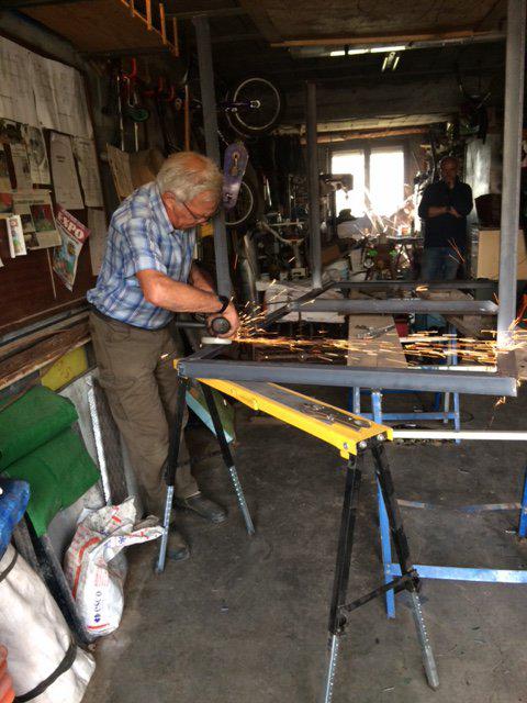 Construction de la nouvelle table